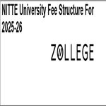NITTE University Fee Structure For Multiple Courses Released Everything You Need To Know